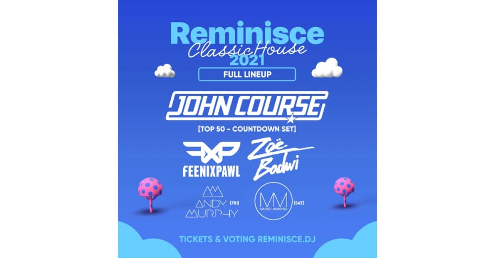 FULL REMINISCE 2021 LINEUP ANNOUNCED!