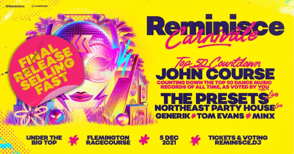 REMINISCE CARNIVÀLE FULL EVENT INFO