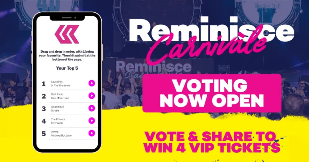 VOTE YOUR TOP 5 & WIN!